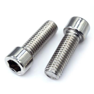 China Stainless steel the fine quality stainless steel hexagon socket head screws manufacturer for sale