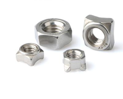 China Heavy Industry Square Din 928 Stainless Steel Nuts Weld Nut for sale