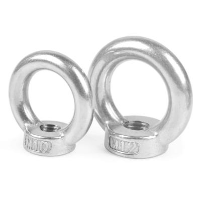 China Heavy Industry Quality Fine Low Price Stainless Steel Forged Chinese Oval Eye Nut for sale