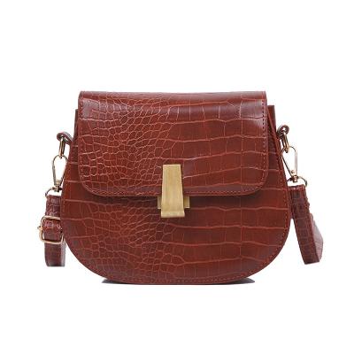 China 2021 Trendy New Retro Fashion Model Shoulder Korean Cross - Body Saddle Design Purse Mini Woman Bag Famous Brand Handbag for sale