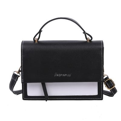 China 2021 Fashion Pockets Elegant Handbag Fashionable Messenger Shoulder Bag Luxury Woman Purse Fashion Satchel Handbag For Woman for sale