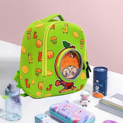 China 2021 anti-theft wholesale boy's school bag child plush large capacity cartoon backpack for child for sale