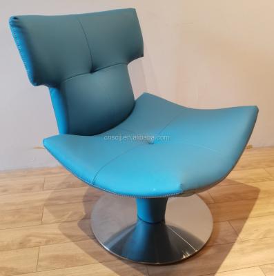 China Other New Type Synthetic Leather Lounge Chair Leisure Apartment Furniture Nordic Chair for sale