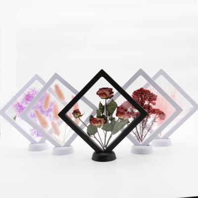 China Fashional BX-13 Fashion Opens PE Film Photo Frame Display Boxes Natural Dry Flower Decorative Flower Christmas Supplies Home Decor for sale