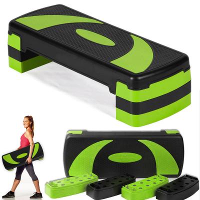 China Hot Selling Prdal Bodybuilding Fitness Functional Exercise Black Aerobic Stepper for sale