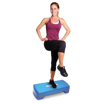 China Hot Selling Gym PP Home Fitness Equipment Adjustable Aerobic Step for sale