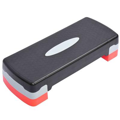 China Bodybuilding Fitness Customized Aerobic Logo Fitness Step Bench Plastic Step Pedal for sale