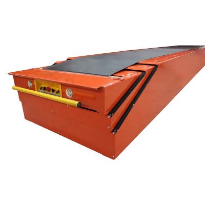 China Oil Resistant Loading Telescopic Belt Conveyor for sale