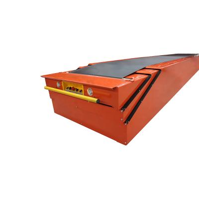 China Best Selling Heat Resistant Telescopic Belt Conveyor 3 Unloading Sections Loading Telescopic Belt Conveyor for sale