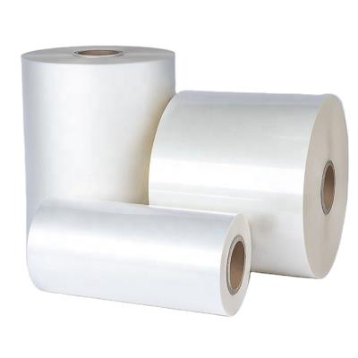 China Printing Industry BOPP Gloss Thermal Lamination Film EVA Coated Custom Precoated Film 18-27 Micron Width And Length For Paper Printing for sale