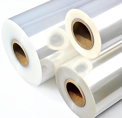 China Gloss Cold Environmental Friendly Adhesive Precoated Lamination Film BOPP Film Roll For Moisture Proof Flexo And Graphic Printing 24 Micron for sale