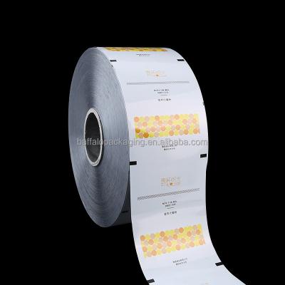 China Custom Printed Moisture Proof Multilayer Laminated Film For Beverage Nutrition Powder Packing Film Roll For Auto-Packing Machine for sale