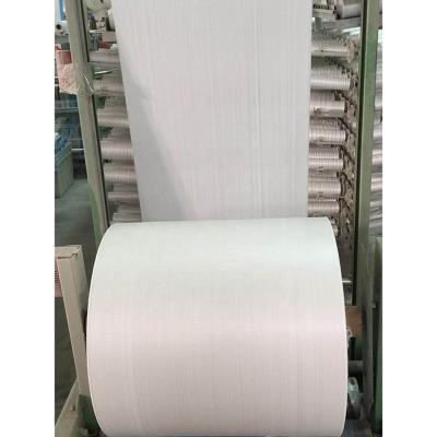 China Polypropylene Moisture Proof Tubular Bag Laminated Roll PP Woven Fabric for sale