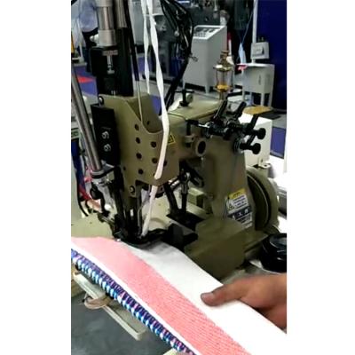 China Construction worksÂ   lock straights double needles electronic industrial ton bag sewing machines for sale