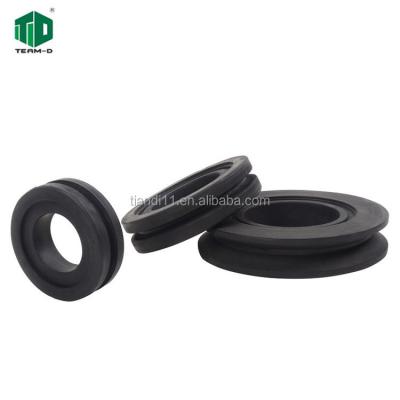 China Good Wearing Heavy Duty NBR Material Black Rubber Ring For Concrete Cut Diamond Wire Saw Machine Made In China for sale