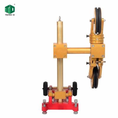 China Combined with all kinds of TD wire saw machines small and lightweight alloy combination universal magnesium pulleys for diamond wire saws for sale