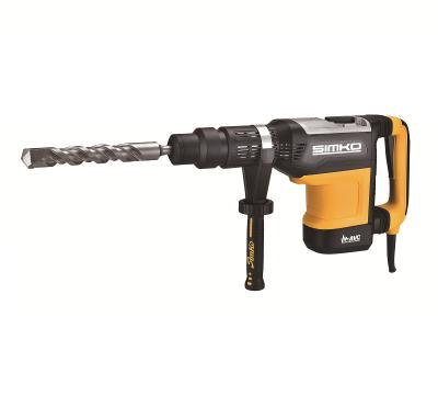 China Building Material Shops 1500W input power rated rotary hammer and 52mm drill bits with hammer lock function. for sale