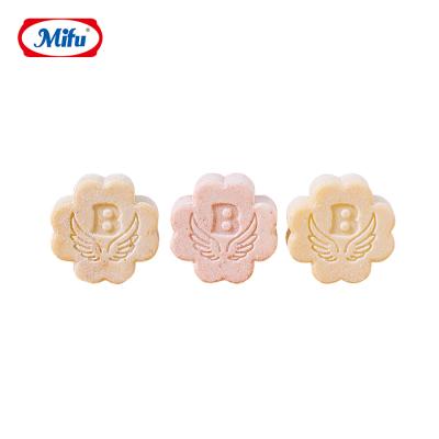 China Customized Mini Private Label Candy Milk Tablet Full Size Candy With Three Flavors for sale