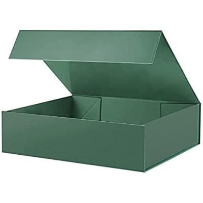 China Recycled Magnetic Packaging Materials Closure Coffee Set Kraft Paper Boxes Gifts for sale