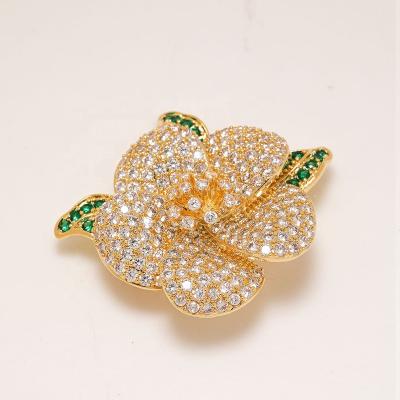 China Other GarmentGold Colors Brooch Pin Women Accessories Brooches Women Bridal Wedding Dress Brooches for sale