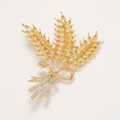 China Other Jewelry Fashion Design Diamond Brooches Elegant Tree Branch Brooch Clothes Accessories For Wedding Party for sale