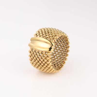 China TRENDY Custom Accepted Logo Metal and Gold Rhinestones Rings for sale