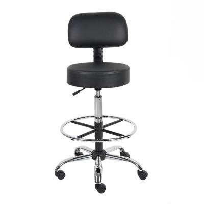 China EUROPEAN Bar Stools With Wheels Hospital Medical Lab Dental Furniture Adjustable Lab Chair HE-158B for sale