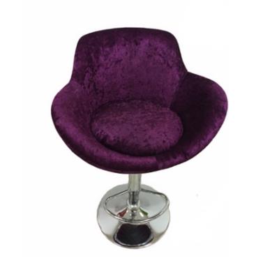 China Environmental Friendly Used Beauty Hair Furniture Salon Chair Purple Cushion B-01 for sale