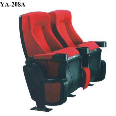 China Commercial Furniture Comfortable Cinema Chair Church Chairs With Armrest YA-208A for sale