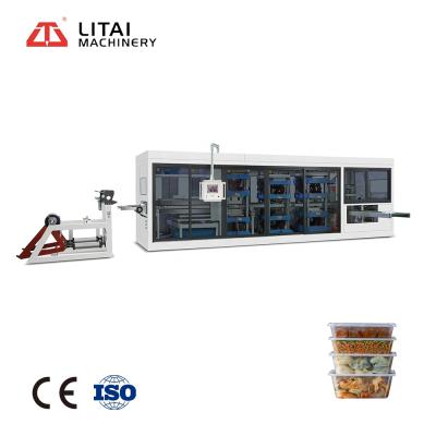 China The Plastic Products Automatic Disposable Plastic Tray/Plate/Dish/Box/Container Making Machine Thermoforming Machine for sale