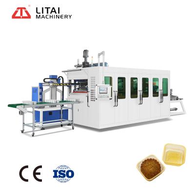 China Factory Automatic Plastic Thermoforming Machine For Making Cookie Cake Trays for sale