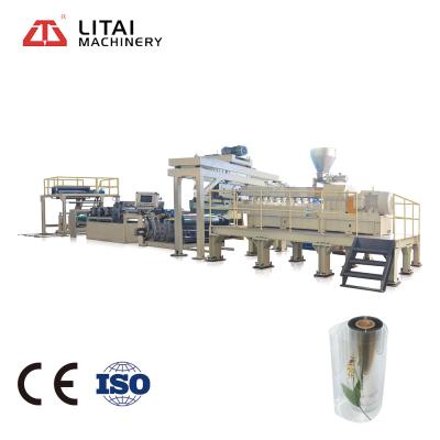 China TJP-750 Pet Sheet Machine Production Line Pet Sheet Extrusion Line Waste / Recycle Plastic Exturding Machine Automatic Double-screw Flat for sale