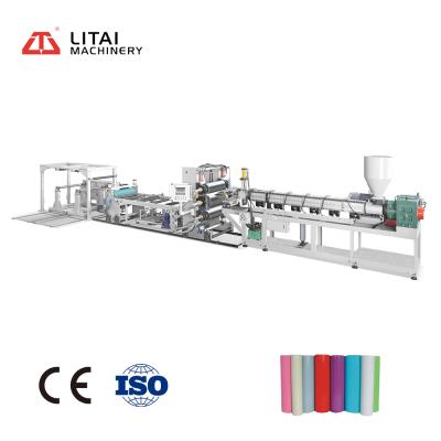 China Full Automatic Plastic Products Intellect PP PS Single Layer Sheet Extruder Machine for sale