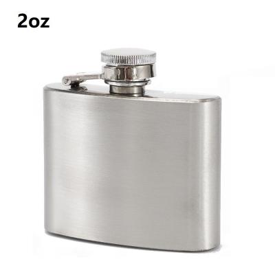 China Wholesale Portable Durable Hip Flasks Liquor Flask Stainless Steel 2oz macallan flask for sale