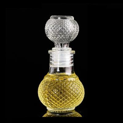 China Hot Selling 50ml Intelligent Mini Decanter Eco-Friendly Sensitive Luxury Lead-Free Wine Decanter Glass Crystal for sale