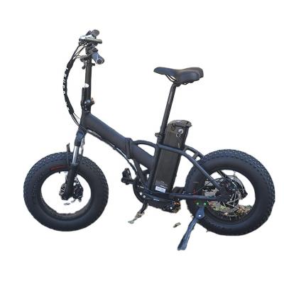 China New model of the 2021 aluminum alloy, small folding ebike/16' of the fat tire 16*4.0 fat bike for sale