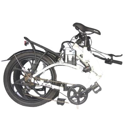 China Beite Aluminum Alloy Folding Electric Bike With Full Suspension for sale