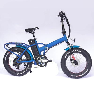 China Aluminum alloy 20*4.0 inch fat tire snow ebike / beach folding electric bike alloy crank for sale