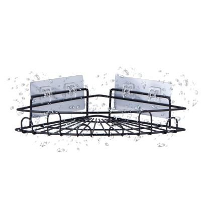 China Sustainable Custom Adhesive Bathroom Shower Caddy / Bathroom Shelf Bathroom Rack for sale