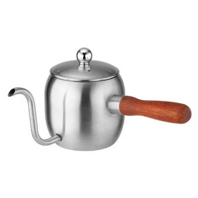 China Viable coffee pot and butter warmer in polished stainless steel and bell-shaped body for easy brewing for sale