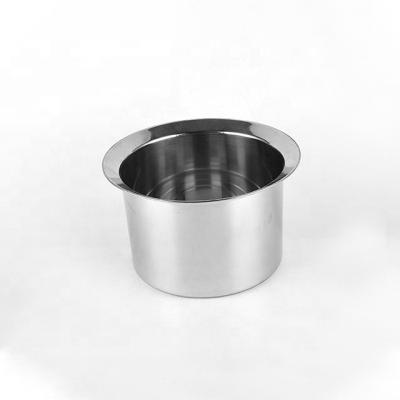 China Stainless Steel Seasonable Round Jar Seasoning Oil Basin for sale