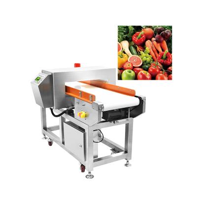 China Commercial Conveyor Belt Meat Detectors Gold Metal Detector Machine For Packaged Food 1400*820*900 mm for sale