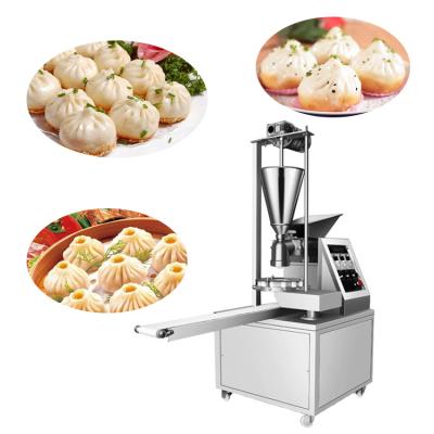 China Lowest Hotels Rate Chinese Fully Automatic Steamed Stuffed Bun Momo Baozi Maker Making Machine for sale