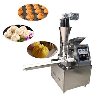 China Full Automatic Baozi Hotels Steamed Stuffed Bun Momo Filling Making Machine for sale