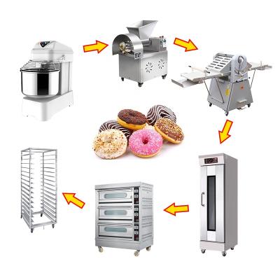 China Snack Factory Industry Bread Making Machine Commercial Line Bakery Lavash Machine Bread Automatic Line Price for sale