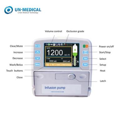 China Easy To Carry Volume Rate Adjustable Portable IV Infusion Equipments Infusion Pump Medical Anesthesia for sale