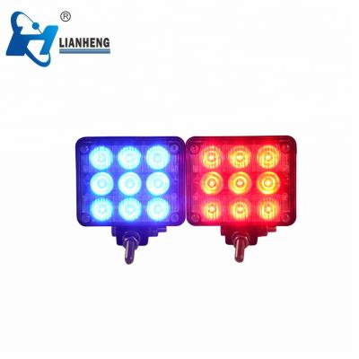 China Polycarbonate Aluminum Alloy LED Warning Lights For Fire Truck And Police Vehicle Motorcycle for sale