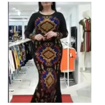 China Muslim Abaya Dresses For Women Islamic Clothing Long Sheath Muslim Dress Non Shinning for sale