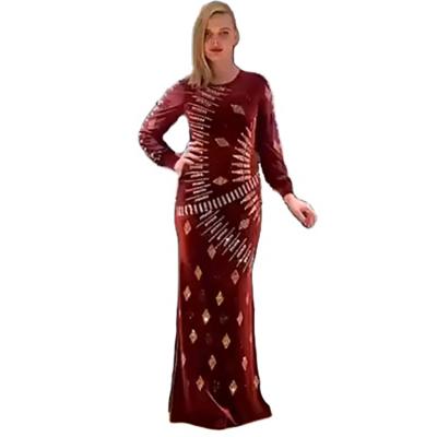 China Abaya Dubai Women Muslim Dress Rhinestone Muslim African Dress Zm-1 for sale