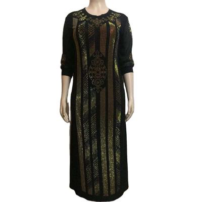 China Muslim Abaya Muslim Dress Rhinestone Dubai Dress African Abaya Dress MZ-2 for sale